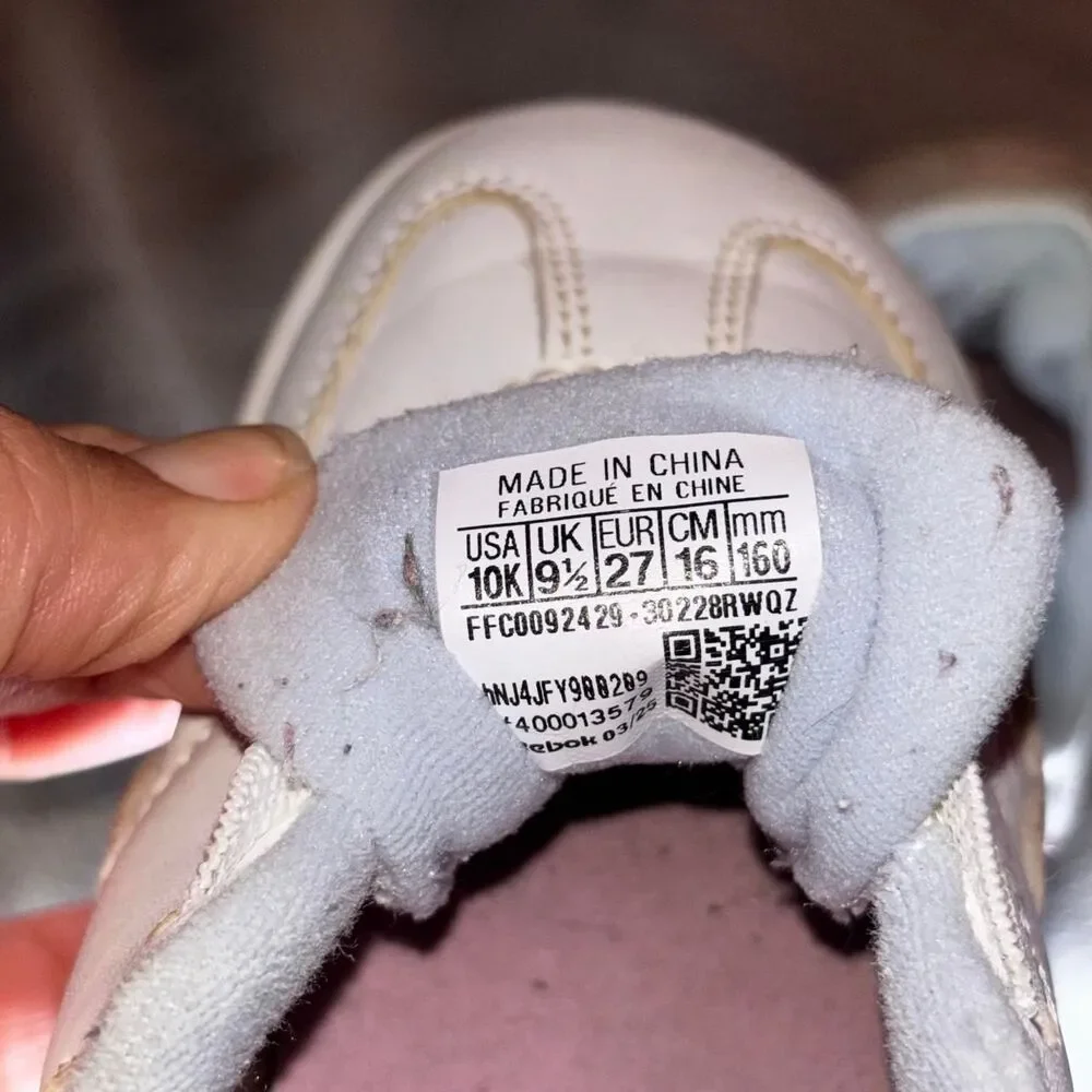 Reebok toddler girl